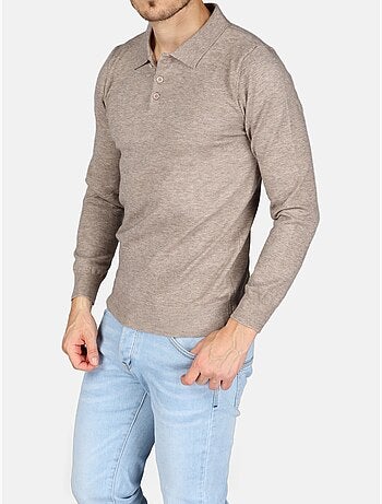 Jersey de vestir con cuello de polo - Kenzarro