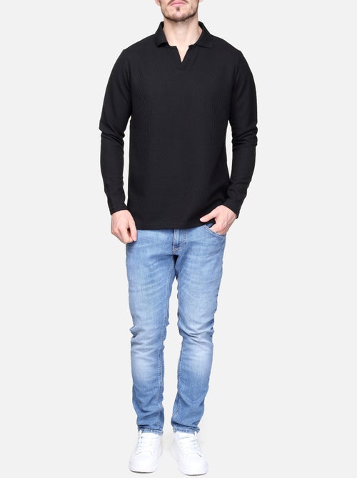 Jersey de vestir con cuello en V - Frilivin - Kiabi