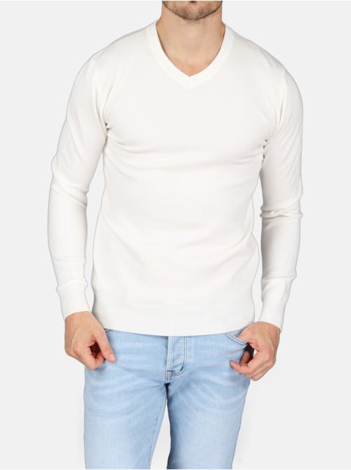Jersey de vestir con cuello en V - Kenzarro - Kiabi Jersey de vestir con cuello en V - Kenzarro - Kiabi