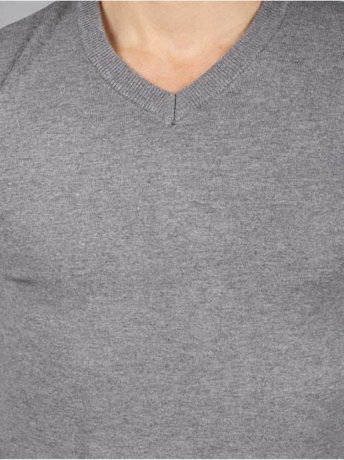 Jersey de vestir con cuello en V - Kenzarro - Kiabi Jersey de vestir con cuello en V - Kenzarro - Kiabi