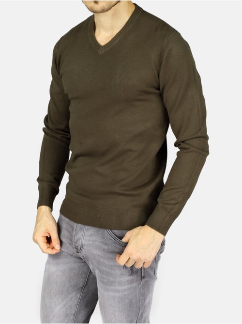 Jersey de vestir con cuello en V - Kenzarro - Kiabi Jersey de vestir con cuello en V - Kenzarro - Kiabi