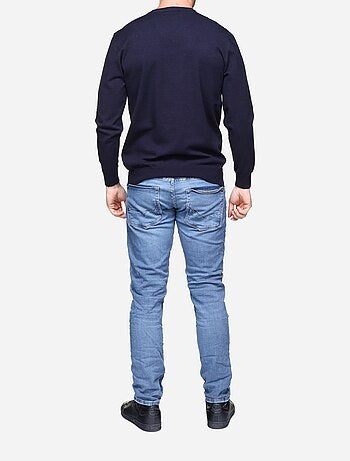 Jersey de vestir con cuello en V - Yves Enzo