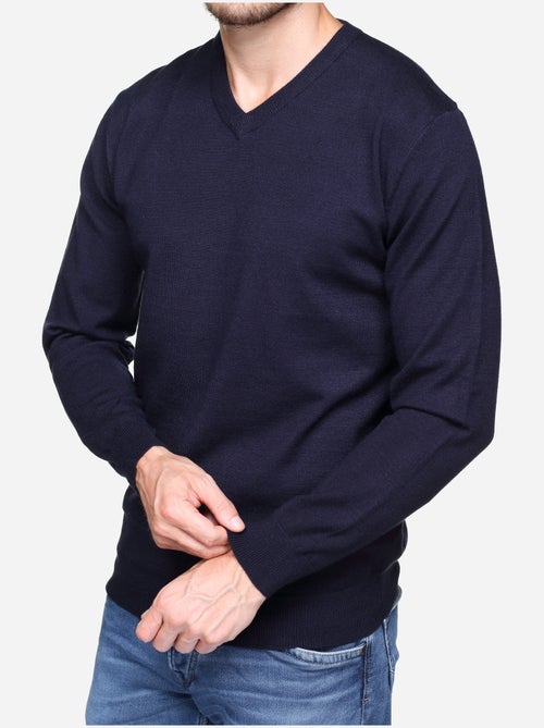 Jersey de vestir con cuello en V - Yves Enzo - Kiabi Jersey de vestir con cuello en V - Yves Enzo - Kiabi