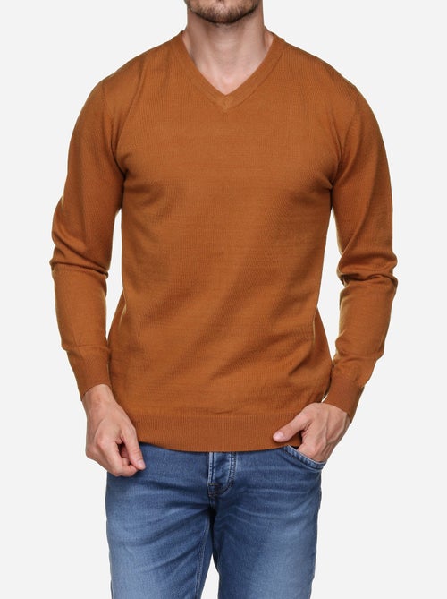 Jersey de vestir con cuello en V - Yves Enzo - Kiabi Jersey de vestir con cuello en V - Yves Enzo - Kiabi