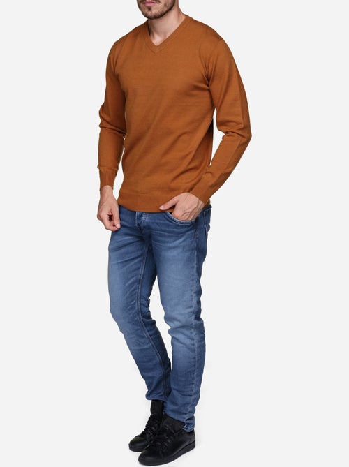 Jersey de vestir con cuello en V - Yves Enzo - Kiabi Jersey de vestir con cuello en V - Yves Enzo - Kiabi