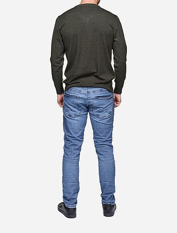Jersey de vestir con cuello en V - Yves Enzo