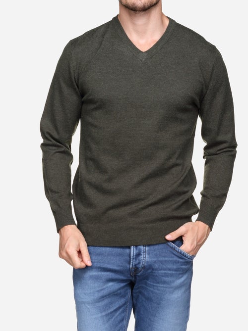 Jersey de vestir con cuello en V - Yves Enzo - Kiabi Jersey de vestir con cuello en V - Yves Enzo - Kiabi