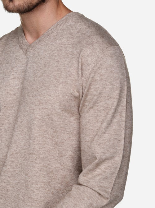 Jersey de vestir con cuello en V - Yves Enzo - Kiabi