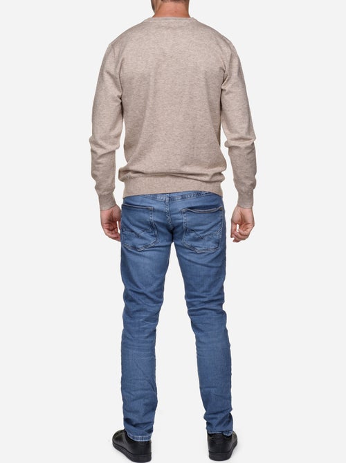 Jersey de vestir con cuello en V - Yves Enzo - Kiabi