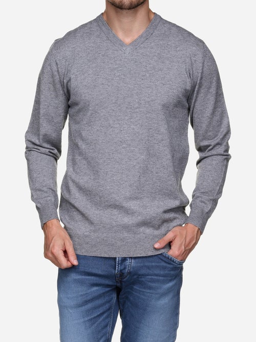Jersey de vestir con cuello en V - Yves Enzo - Kiabi Jersey de vestir con cuello en V - Yves Enzo - Kiabi