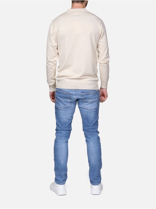 Jersey de vestir con cuello polo y cremallera - Frilivin - Kiabi