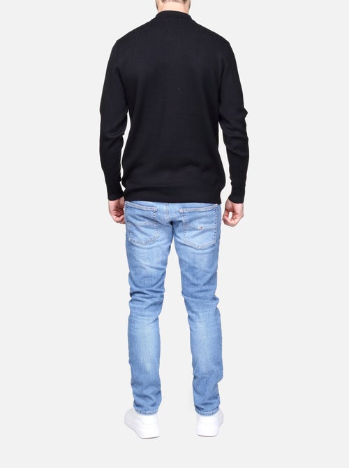 Jersey de vestir con cuello polo y cremallera - Frilivin - Kiabi