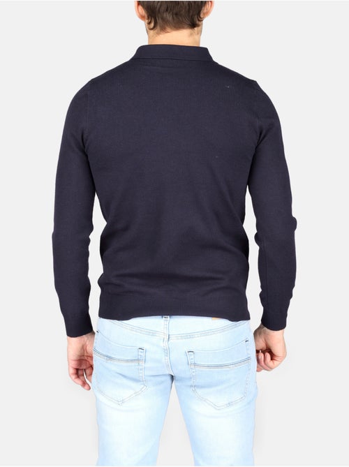 Jersey de vestir con cuello polo y cremallera - Kenzarro - Kiabi Jersey de vestir con cuello polo y cremallera - Kenzarro - Kiabi