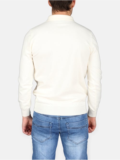 Jersey de vestir con cuello polo y cremallera - Kenzarro - Kiabi Jersey de vestir con cuello polo y cremallera - Kenzarro - Kiabi