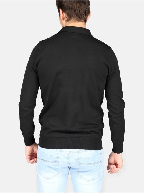 Jersey de vestir con cuello polo y cremallera - Kenzarro - Kiabi Jersey de vestir con cuello polo y cremallera - Kenzarro - Kiabi