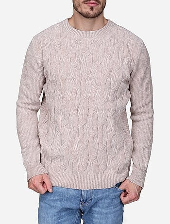 Jersey de vestir con punto trenzado - Kenzarro