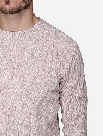 Jersey de vestir con punto trenzado - Kenzarro