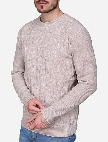 Jersey de vestir con punto trenzado - Kenzarro