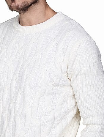 Jersey de vestir con punto trenzado - Kenzarro