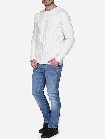 Jersey de vestir con punto trenzado - Kenzarro