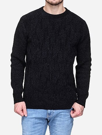 Jersey de vestir con punto trenzado - Kenzarro
