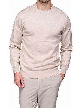 Jersey de vestir de cuello redondo - Frilivin