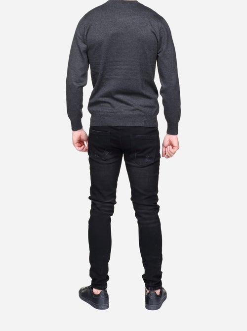 Jersey de vestir de cuello redondo - Frilivin - Kiabi Jersey de vestir de cuello redondo - Frilivin - Kiabi