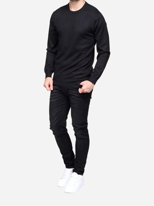 Jersey de vestir de cuello redondo - Frilivin - Kiabi Jersey de vestir de cuello redondo - Frilivin - Kiabi