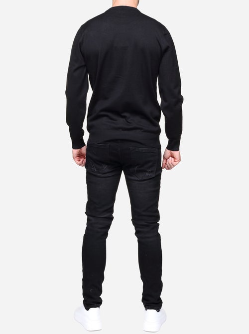 Jersey de vestir de cuello redondo - Frilivin - Kiabi Jersey de vestir de cuello redondo - Frilivin - Kiabi