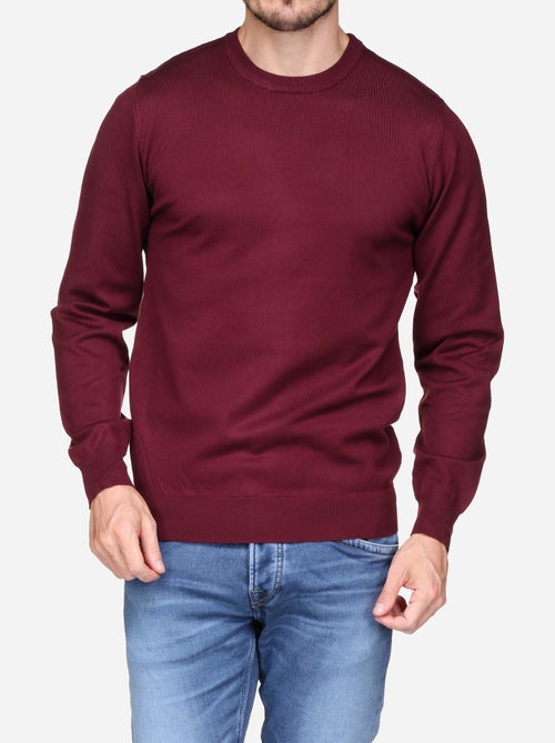 Jersey de vestir de cuello redondo - Frilivin - Kiabi