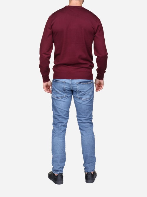 Jersey de vestir de cuello redondo - Frilivin - Kiabi