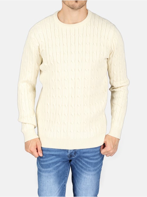 Jersey de vestir de cuello redondo - Kenzarro - Kiabi Jersey de vestir de cuello redondo - Kenzarro - Kiabi