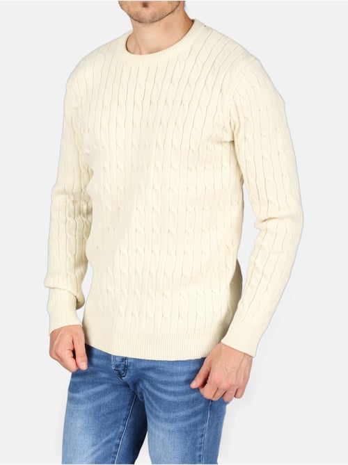 Jersey de vestir de cuello redondo - Kenzarro - Kiabi Jersey de vestir de cuello redondo - Kenzarro - Kiabi