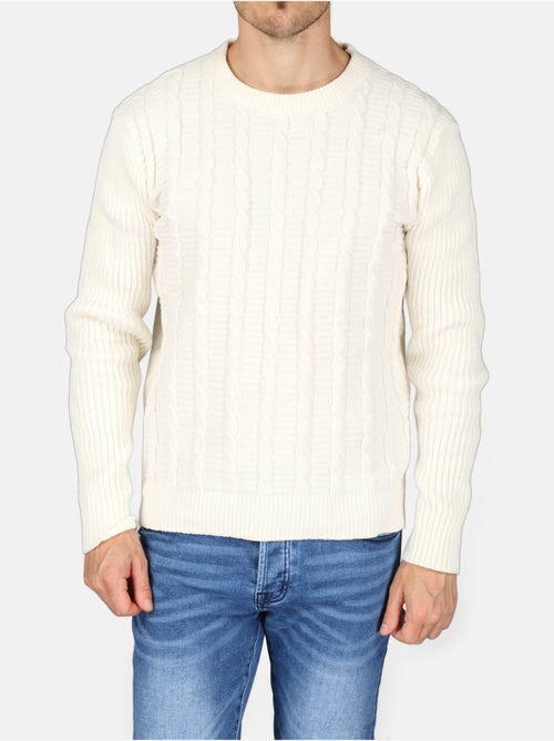 Jersey de vestir de cuello redondo - Kenzarro - Kiabi Jersey de vestir de cuello redondo - Kenzarro - Kiabi