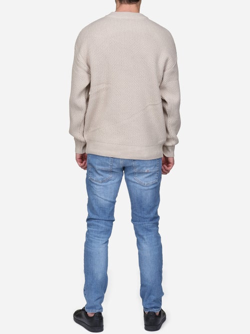 Jersey de vestir de cuello redondo - Kenzarro - Kiabi
