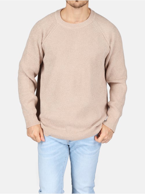 Jersey de vestir de cuello redondo - Kenzarro - Kiabi