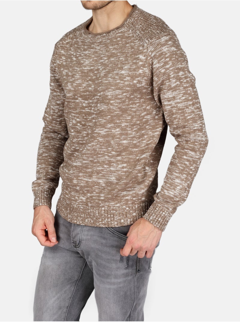 Jersey de vestir de cuello redondo - Kenzarro Gris oscuro - Kiabi