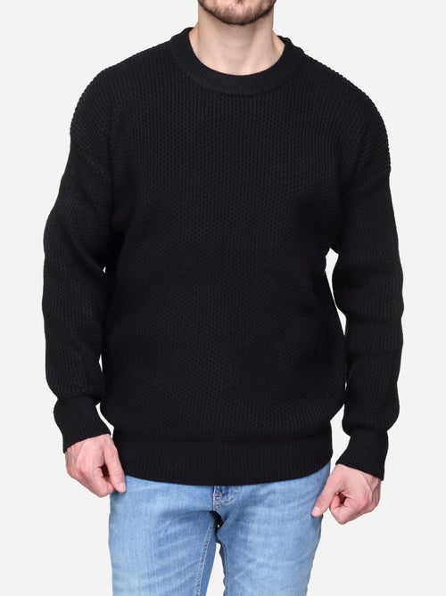 Jersey de vestir de cuello redondo - Kenzarro - Kiabi Jersey de vestir de cuello redondo - Kenzarro - Kiabi