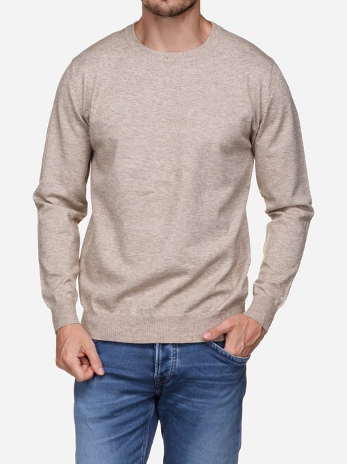 Jersey de vestir de cuello redondo - Yves Enzo - Kiabi