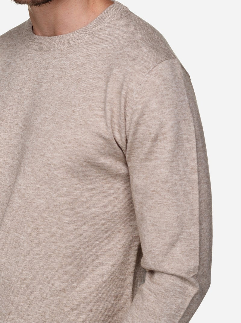 Jersey de vestir de cuello redondo - Yves Enzo Crema - Kiabi