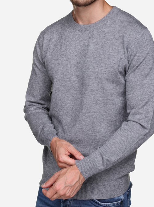 Jersey de vestir de cuello redondo - Yves Enzo - Kiabi Jersey de vestir de cuello redondo - Yves Enzo - Kiabi
