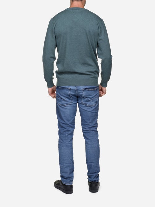 Jersey de vestir de cuello redondo - Yves Enzo - Kiabi Jersey de vestir de cuello redondo - Yves Enzo - Kiabi