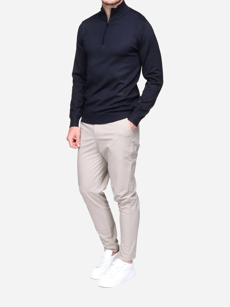 Jersey de vestir para ponerse - Frilivin Azul oscuro - Kiabi