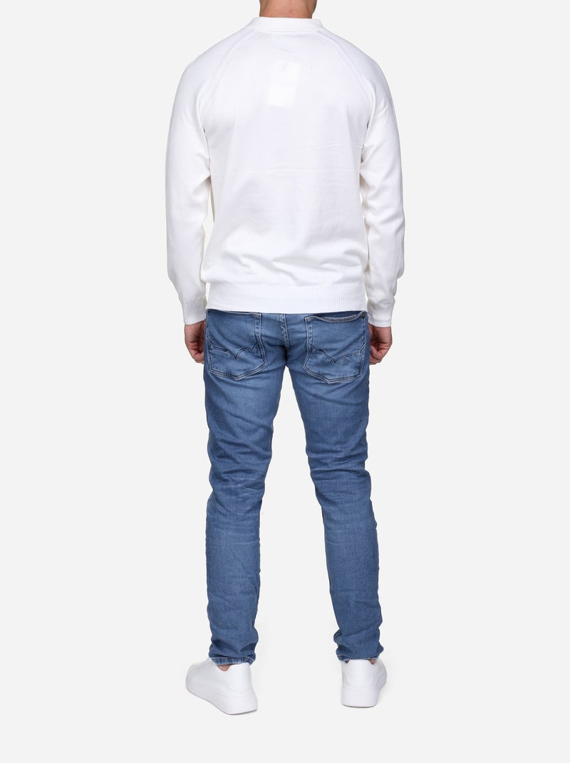 Jersey de vestir para ponerse - Frilivin Blanco - Kiabi