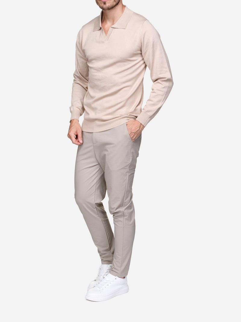 Jersey de vestir para ponerse - Frilivin Crema - Kiabi