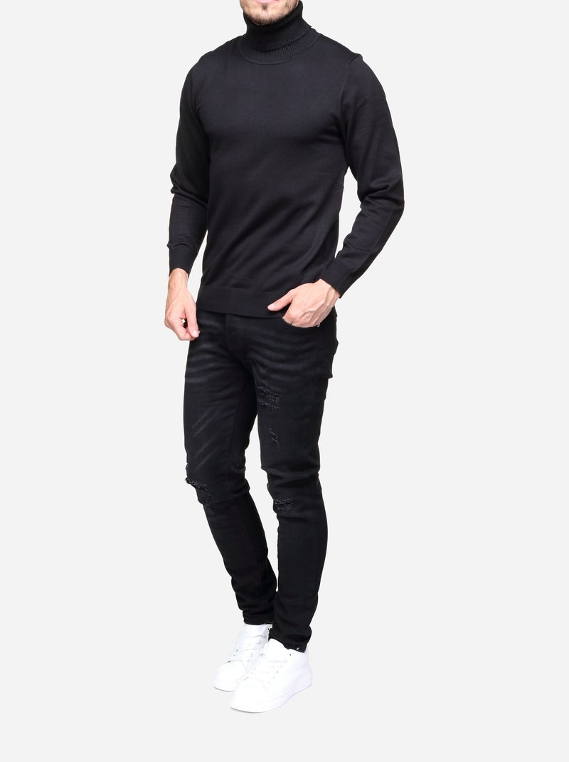 Jersey de vestir para ponerse - Frilivin Negro - Kiabi