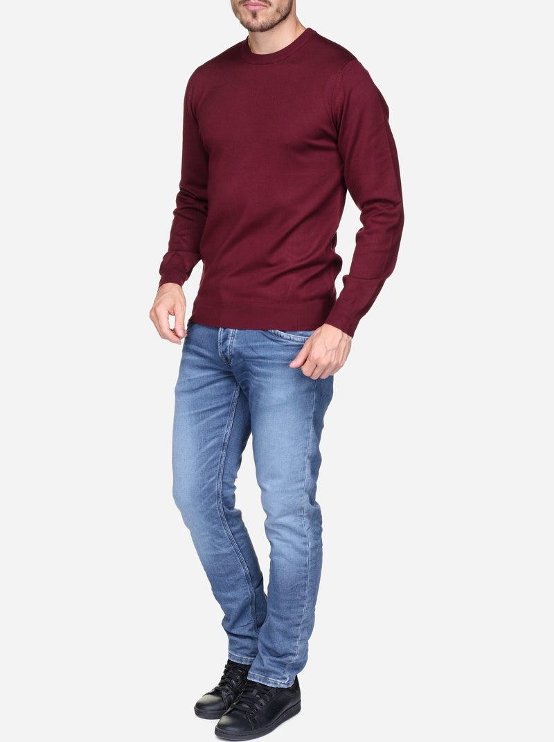 Jersey de vestir para ponerse - Frilivin Rojo - Kiabi