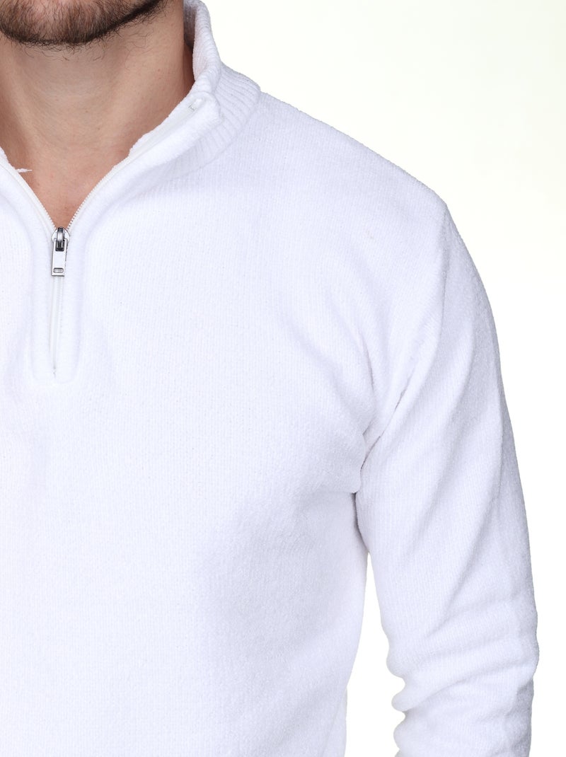 Jersey de vestir para ponerse - Kenzarro Blanco - Kiabi