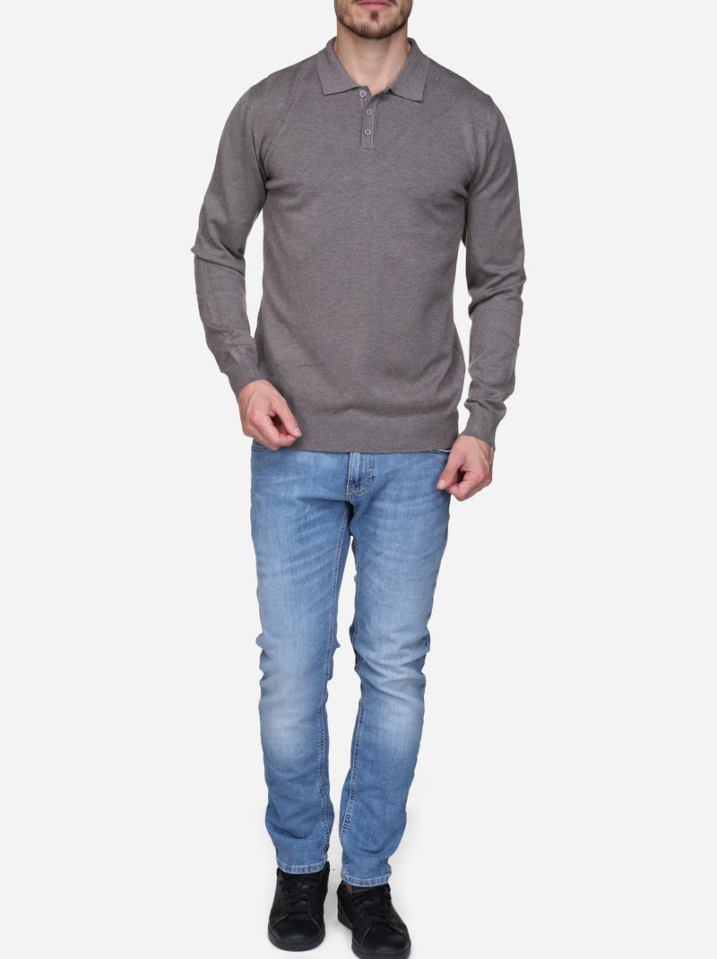 Jersey de vestir para ponerse - Kenzarro Gris - Kiabi