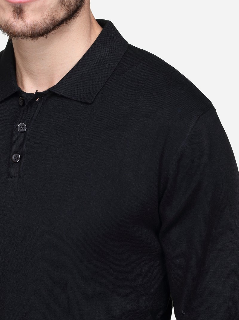 Jersey de vestir para ponerse - Kenzarro Negro - Kiabi